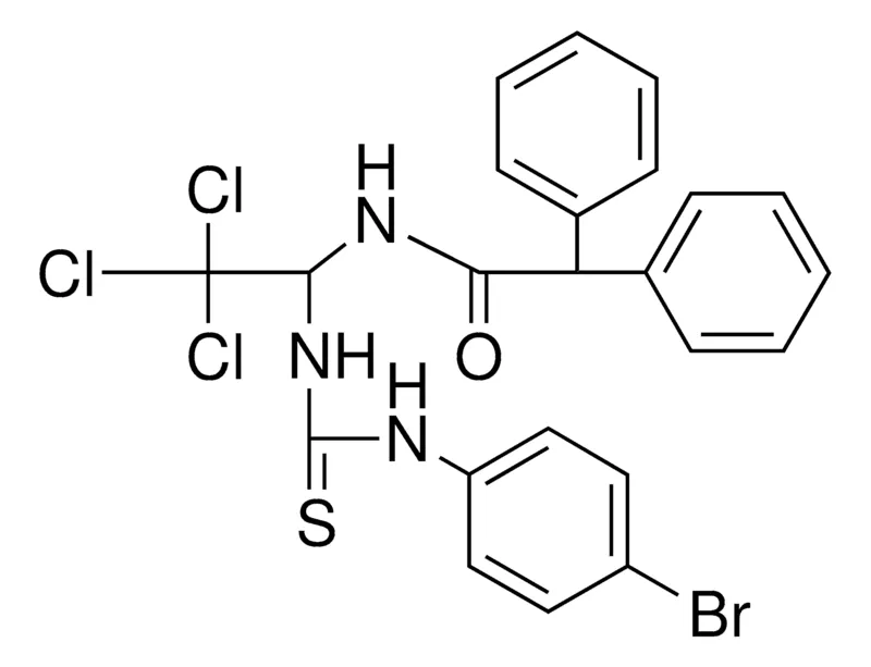 Sigma-Aldrich N-(1-(3-(4-BR-PHENYL)-THIOUREIDO)-2,2,2-TRICHLORO-ETHYL)-2,2-DIPHENYL-ACETAMIDE,AldrichCPR