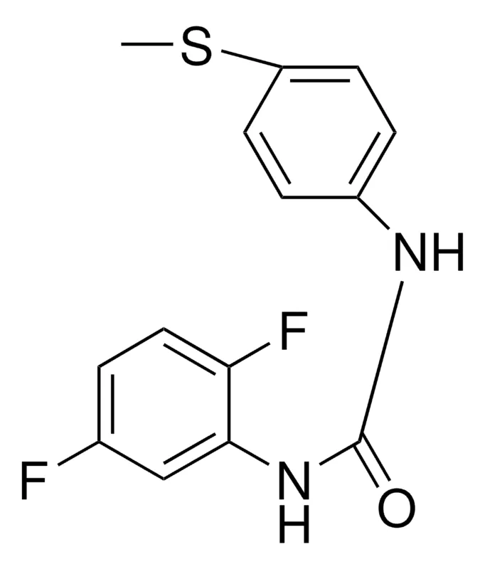 Sigma-Aldrich 1-(2,5-DIFLUOROPHENYL)-3-(4-(METHYLTHIO)PHENYL)UREA,AldrichCPR