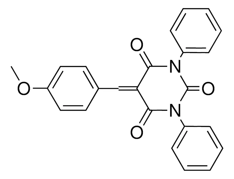 Sigma-Aldrich 5-(4-METHOXY-BENZYLIDENE)-1,3-DIPHENYL-PYRIMIDINE-2,4,6-TRIONE,AldrichCPR