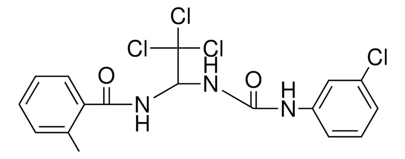 Sigma-Aldrich 2-METHYL-N-(2,2,2-TRICHLORO-1-(3-(3-CHLORO-PHENYL)-UREIDO)-ETHYL)-BENZAMIDE，AldrichCPR