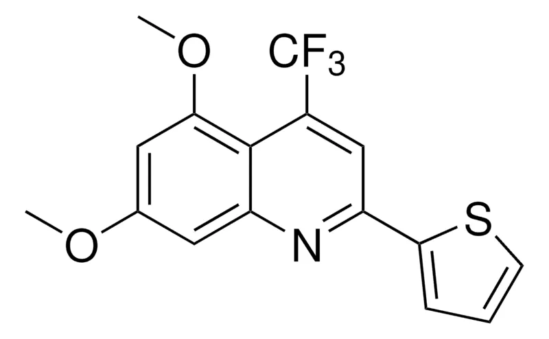 Sigma-Aldrich 5,7-DIMETHOXY-2-(2-THIENYL)-4-(TRIFLUOROMETHYL)QUINOLINE，AldrichCPR