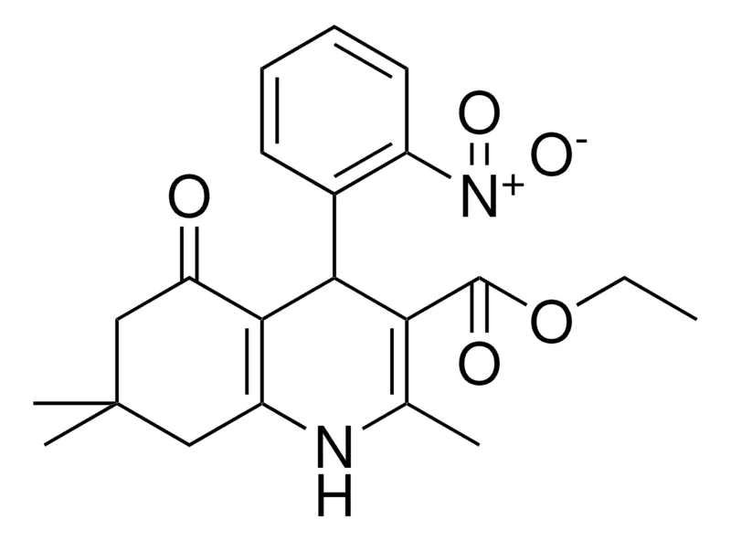 Sigma-Aldrich ETHYL 2,7,7-TRIMETHYL-4-(2-NITROPHENYL)-5-OXO-1,4,5,6,7,8-HEXAHYDRO-3-QUINOLINECARBOXYLATE，AldrichCPR