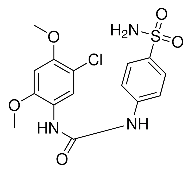 Sigma-Aldrich 1-(5-CHLORO-2,4-DIMETHOXYPHENYL)-3-(4-SULFAMOYLPHENYL)UREA,AldrichCPR