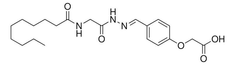 Sigma-Aldrich (4-(2-((DECANOYLAMINO)ACETYL)CARBOHYDRAZONOYL)PHENOXY)ACETIC ACID，AldrichCPR