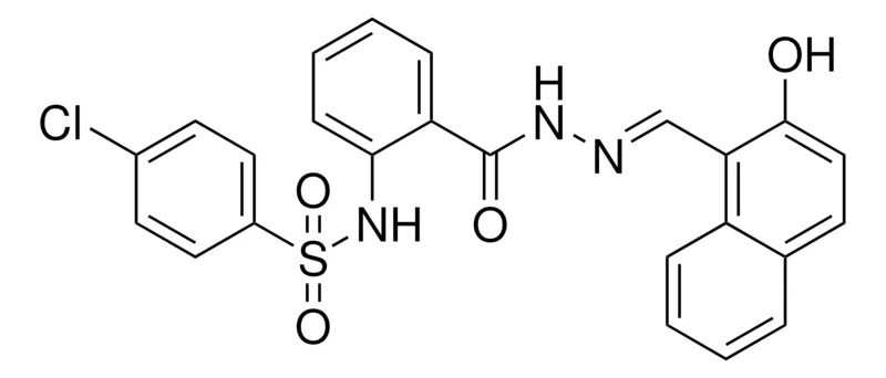 Sigma-Aldrich 4-CL-N(2((2-((2-HO-1-NAPHTHYL)METHYLENE)HYDRAZINO)CARBONYL)PH)BENZENESULFONAMIDE,AldrichCPR