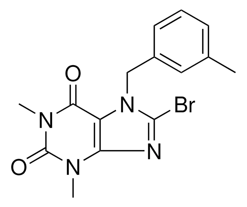 Sigma-Aldrich 8-BROMO-1,3-DIMETHYL-7-(3-METHYLBENZYL)-3,7-DIHYDRO-1H-PURINE-2,6-DIONE,AldrichCPR