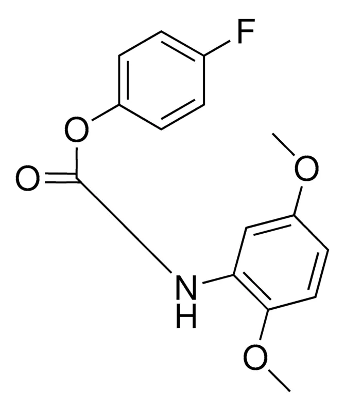 Sigma-Aldrich 4-FLUOROPHENYL N-(2,5-DIMETHOXYPHENYL)CARBAMATE,AldrichCPR