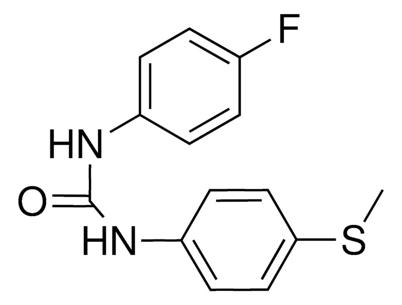 Sigma-Aldrich 1-(4-FLUOROPHENYL)-3-(4-(METHYLTHIO)PHENYL)UREA,AldrichCPR
