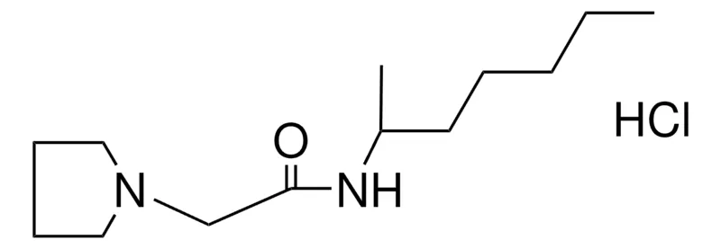 Sigma-Aldrich N-(1-METHYLHEXYL)-1-PYRROLIDINEACETAMIDE HYDROCHLORIDE,AldrichCPR