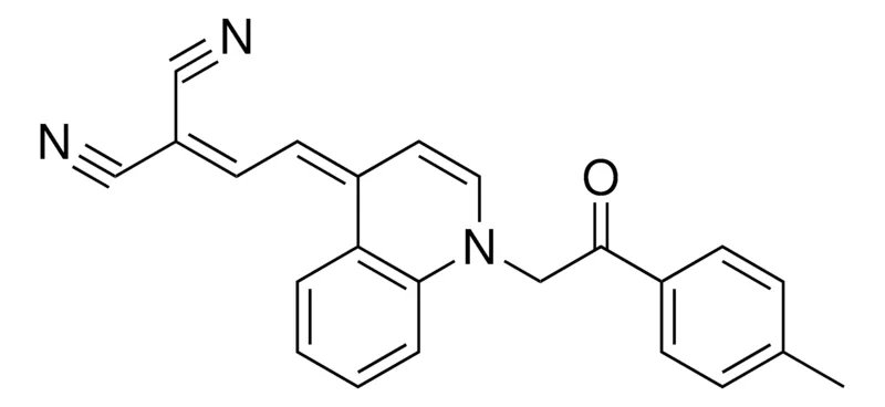 Sigma-Aldrich 2-(2-(1-(2-OXO-2-P-TOLYL-ETHYL)-1H-QUINOLIN-4-YLIDENE)-ETHYLIDENE)-MALONONITRILE,AldrichCPR