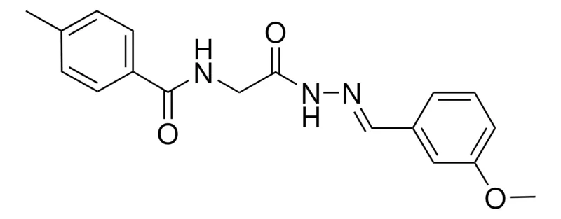 Sigma-Aldrich N-(2-(2-(3-METHOXYBENZYLIDENE)HYDRAZINO)-2-OXOETHYL)-4-METHYLBENZAMIDE,AldrichCPR