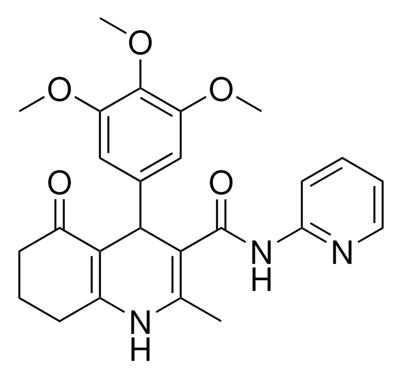 Sigma-Aldrich 2-METHYL-5-OXO-N-(2-PYRIDINYL)-4-(3,4,5-TRIMETHOXYPHENYL)-1,4,5,6,7,8-HEXAHYDRO-3-QUINOLINECARBOXAMIDE，AldrichCPR