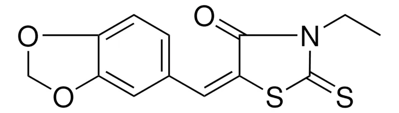 Sigma-Aldrich 5-(1,3-BENZODIOXOL-5-YLMETHYLENE)-3-ETHYL-2-THIOXO-1,3-THIAZOLIDIN-4-ONE,AldrichCPR