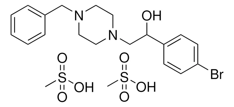 Sigma-Aldrich 2-(4-BENZYL-1-PIPERAZINYL)-1-(4-BROMOPHENYL)ETHANOL DIMETHANESULFONATE,AldrichCPR