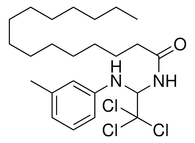 Sigma-Aldrich PENTADECANOIC ACID (2,2,2-TRICHLORO-1-M-TOLYLAMINO-ETHYL)-AMIDE,AldrichCPR