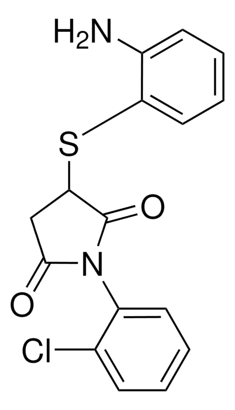 Sigma-Aldrich 2-(2-AMINOPHENYLTHIO)-N-(2-CHLOROPHENYL)-SUCCINIMIDE,AldrichCPR
