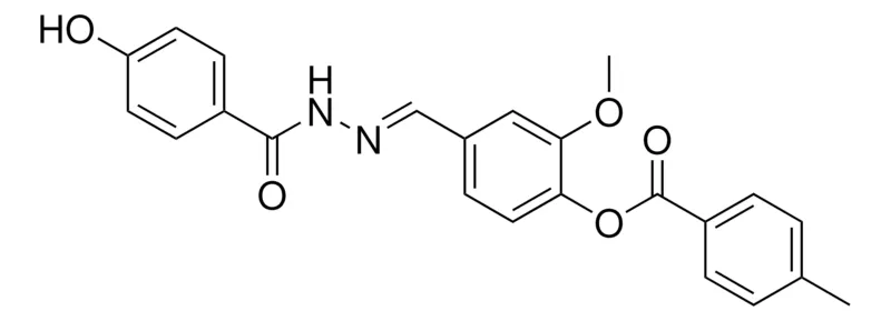 Sigma-Aldrich 4-(2-(4-HYDROXYBENZOYL)CARBOHYDRAZONOYL)-2-METHOXYPHENYL 4-METHYLBENZOATE,AldrichCPR