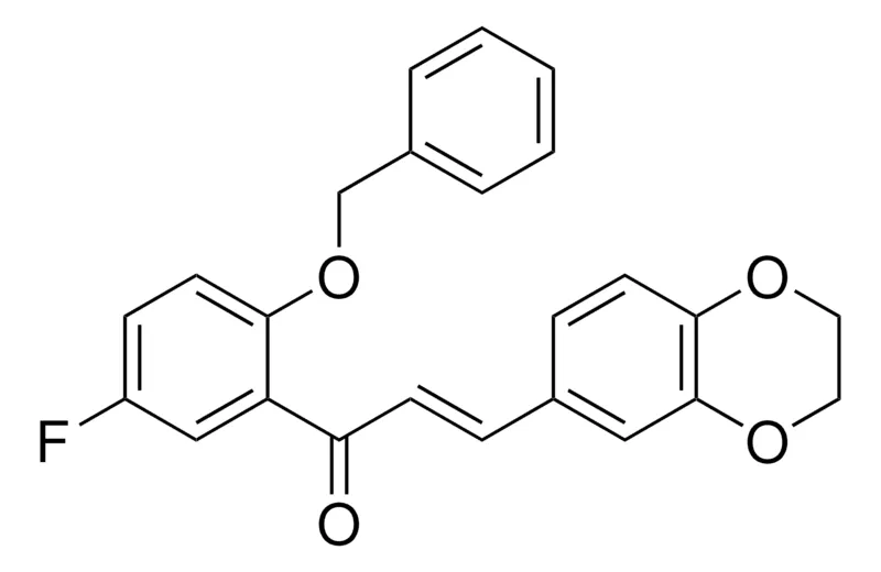 Sigma-Aldrich 1-(2-BENZYLOXY-5-FLUORO-PHENYL)-3-(2,3-DIHYDRO-BENZO(1,4)DIOXIN-6-YL)-PROPENONE,AldrichCPR