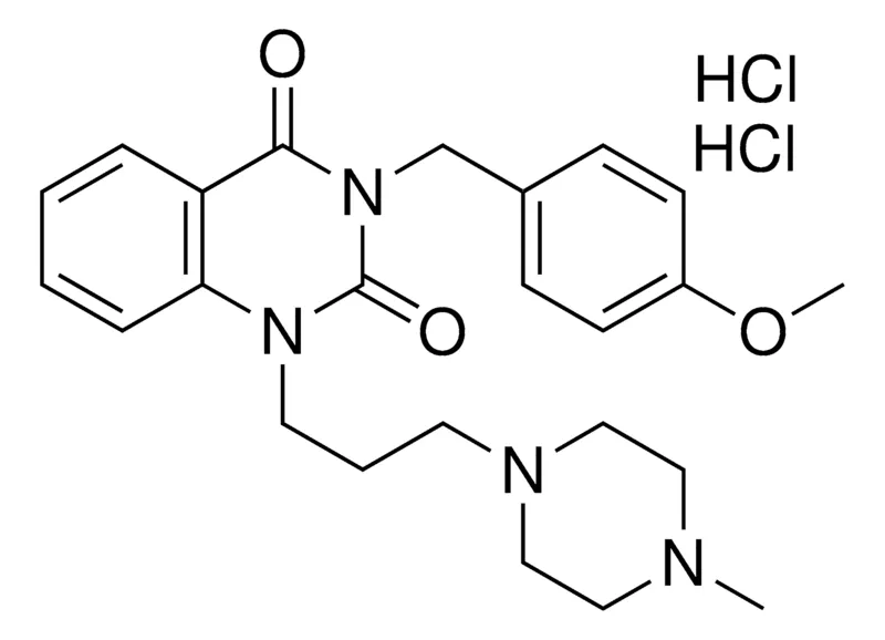 Sigma-Aldrich 3-(4-MEO-BENZYL)-1-(3-(4-ME-1-PIPERAZINYL)PR)-2,4(1H,3H)-QUINAZOLINEDIONE 2 HCL,AldrichCPR