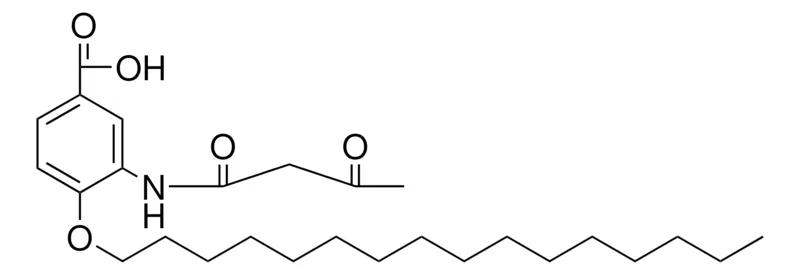 Sigma-Aldrich 3-ACETOACETAMIDO-4-(HEXADECYLOXY)-BENZOIC ACID,AldrichCPR