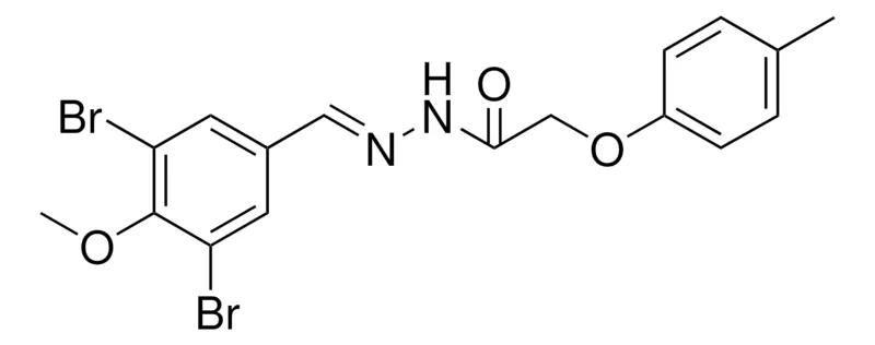 Sigma-Aldrich 2-P-TOLYLOXY-ACETIC ACID (3,5-DIBROMO-4-METHOXY-BENZYLIDENE)-HYDRAZIDE,AldrichCPR