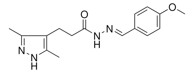 Sigma-Aldrich 3-(3,5-DIMETHYL-1H-PYRAZOL-4-YL)-PROPIONIC ACID (4-MEO-BENZYLIDENE)-HYDRAZIDE,AldrichCPR