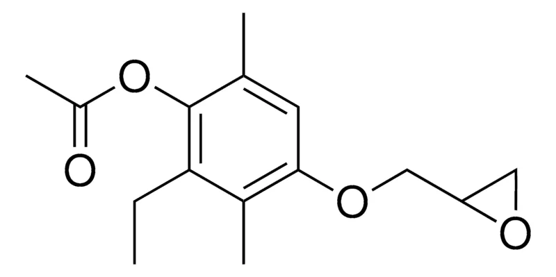 Sigma-Aldrich 2-ETHYL-3,6-DIMETHYL-4-(2-OXIRANYLMETHOXY)PHENYL ACETATE,AldrichCPR