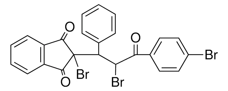 Sigma-Aldrich 2-BROMO-2-(2-BROMO-3-(4-BROMO-PHENYL)-3-OXO-1-PHENYL-PROPYL)-INDAN-1,3-DIONE,AldrichCPR