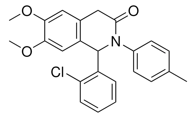 Sigma-Aldrich 1-(2-CHLORO-PHENYL)-6,7-DIMETHOXY-2-P-TOLYL-1,4-DIHYDRO-2H-ISOQUINOLIN-3-ONE,AldrichCPR