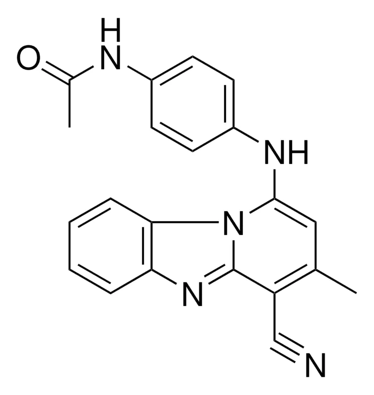 Sigma-Aldrich N-(4-(4-CYANO-3-ME-BENZO(4,5)IMIDAZO(1,2-A)PYRIDIN-1-YLAMINO)-PHENYL)-ACETAMIDE,AldrichCPR