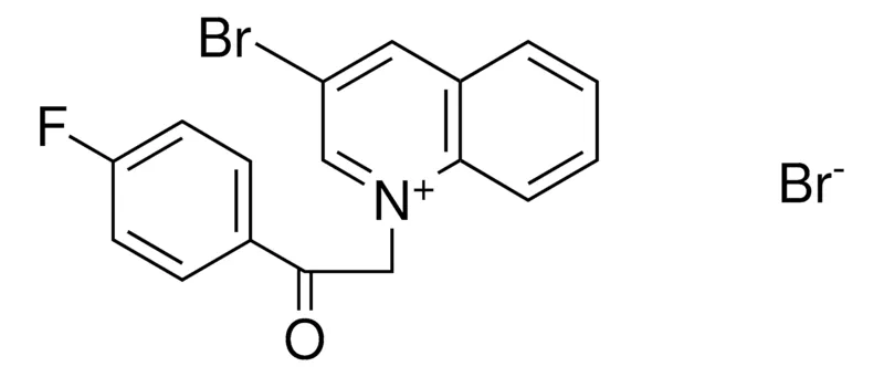 Sigma-Aldrich 3-BROMO-1-(2-(4-FLUORO-PHENYL)-2-OXO-ETHYL)-QUINOLINIUM, BROMIDE,AldrichCPR