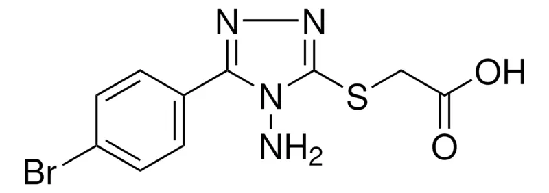 Sigma-Aldrich (4-AMINO-5-(4-BROMO-PHENYL)-4H-(1,2,4)TRIAZOL-3-YLSULFANYL)-ACETIC ACID,AldrichCPR