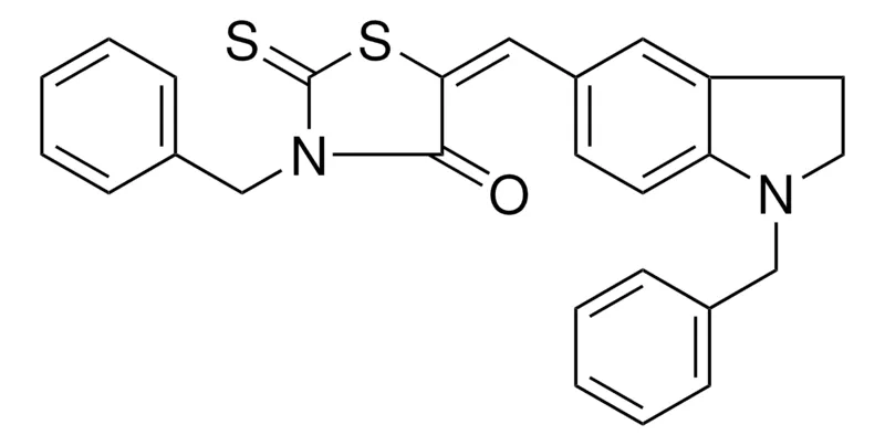 Sigma-Aldrich 3-BENZYL-5(1-BENZYL-23-DIHYDRO-1H-INDOL-5-YLMETHYLENE)2-THIOXO-THIAZOLIDIN-4-ONE，AldrichCPR