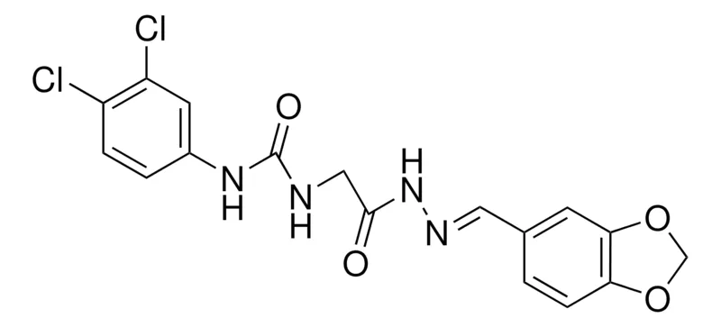 Sigma-Aldrich 2-(3,4-DICHLOROPHENYLUREIDO)ACETIC ACID PIPERONYLIDENE HYDRAZIDE,AldrichCPR
