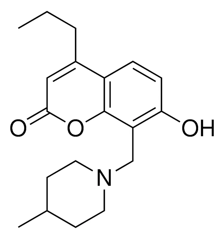 Sigma-Aldrich 7-HYDROXY-8-(4-METHYL-PIPERIDIN-1-YLMETHYL)-4-PROPYL-CHROMEN-2-ONE,AldrichCPR