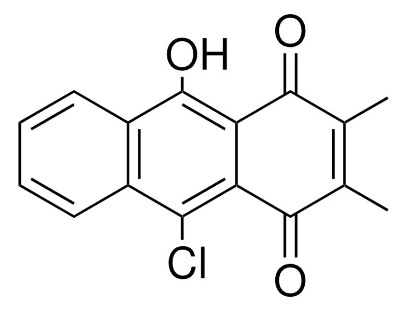 Sigma-Aldrich 9-CHLORO-10-HYDROXY-2,3-DIMETHYL-ANTHRACENE-1,4-DIONE,AldrichCPR