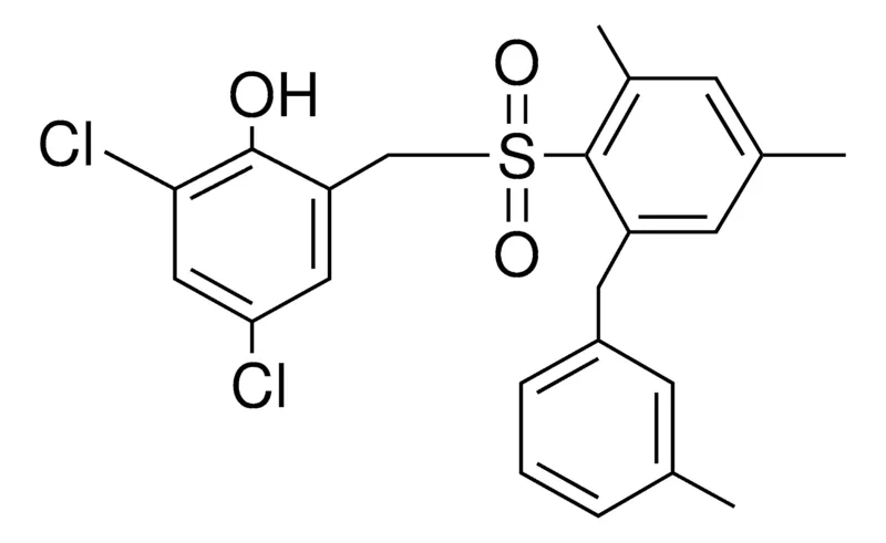 Sigma-Aldrich 4,6-DICHLORO-ALPHA-(2,4-DIMETHYL-6-(3-METHYLBENZYL)PHENYLSULFONYL)-O-CRESOL，AldrichCPR