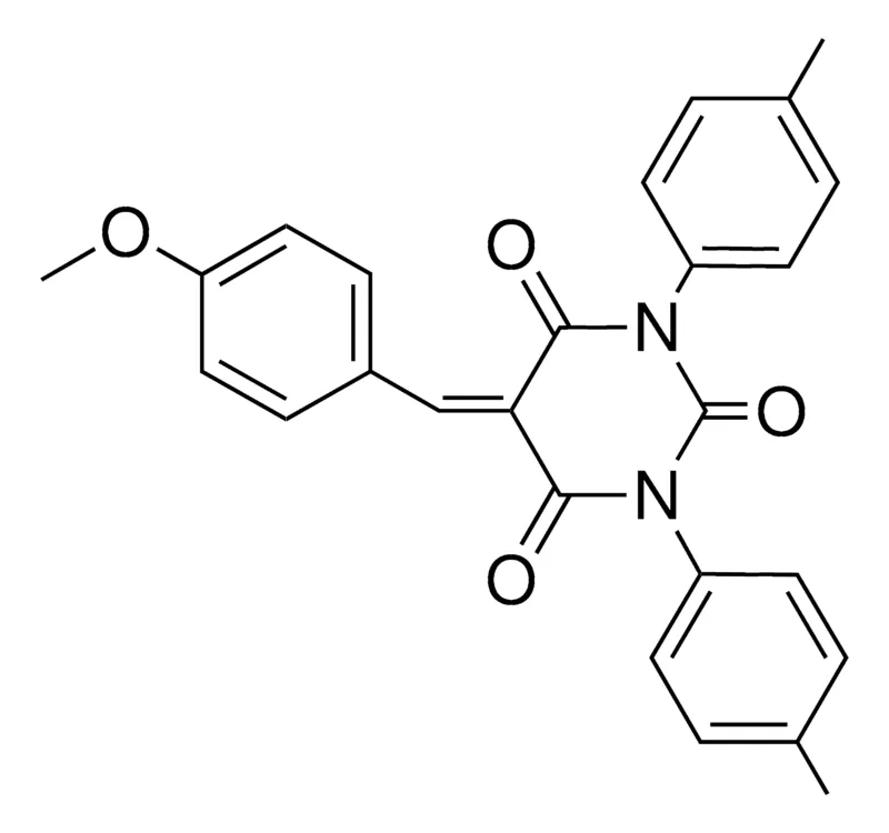 Sigma-Aldrich 5-(4-METHOXY-BENZYLIDENE)-1,3-DI-P-TOLYL-PYRIMIDINE-2,4,6-TRIONE,AldrichCPR