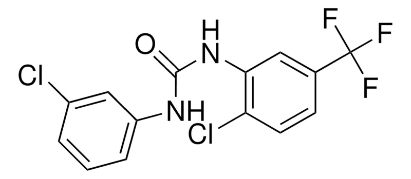 Sigma-Aldrich 1-(3-CHLOROPHENYL)-3-(2-CHLORO-5-(TRIFLUOROMETHYL)PHENYL)UREA,AldrichCPR