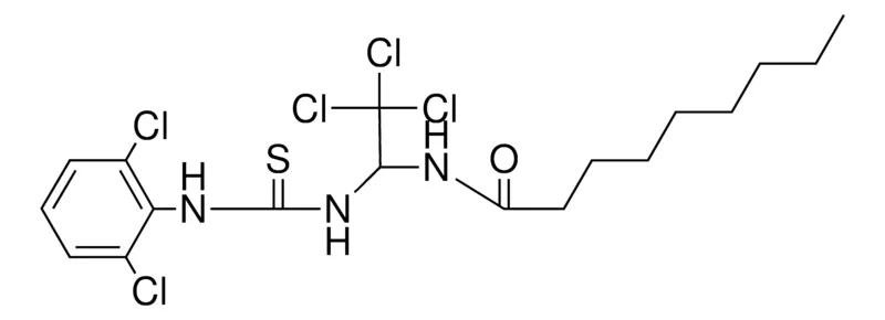 Sigma-Aldrich NONANOIC ACID (2,2,2-TRICHLORO-1-(3-(2,6-DICHLORO-PH)-THIOUREIDO)-ETHYL)-AMIDE,AldrichCPR