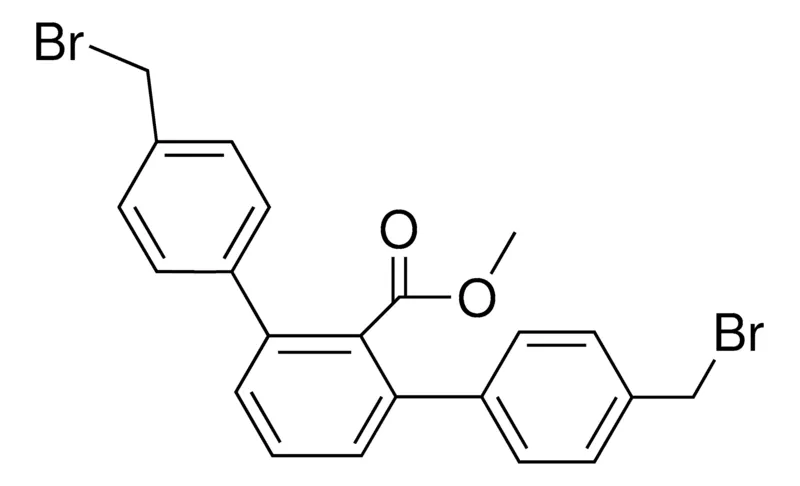 Sigma-Aldrich 4,4''-BIS-BROMOMETHYL-(1,1',3',1'')TERPHENYL-2'-CARBOXYLIC ACID METHYL ESTER,AldrichCPR