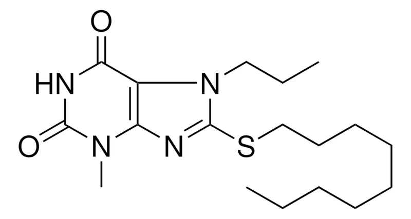 Sigma-Aldrich 3-METHYL-8-NONYLSULFANYL-7-PROPYL-3,7-DIHYDRO-PURINE-2,6-DIONE,AldrichCPR