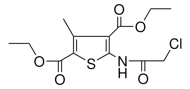 Sigma-Aldrich 5-(2-CHLORO-ACETYLAMINO)-3-METHYL-THIOPHENE-2,4-DICARBOXYLIC ACID DIETHYL ESTER,AldrichCPR
