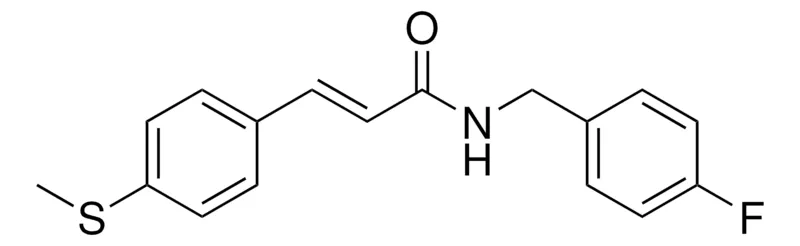 Sigma-Aldrich N-(4-FLUOROBENZYL)-3-(4-(METHYLTHIO)PHENYL)-2-PROPENAMIDE,AldrichCPR
