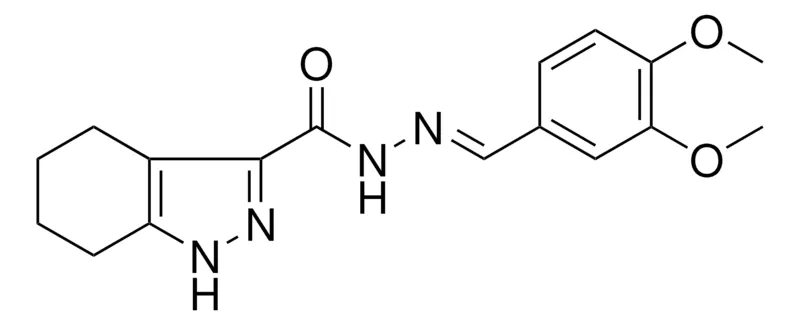 Sigma-Aldrich 4,5,6,7-4H-1H-INDAZOLE-3-CARBOXYLIC ACID (3,4-DIMETHOXY-BENZYLIDENE)-HYDRAZIDE,AldrichCPR