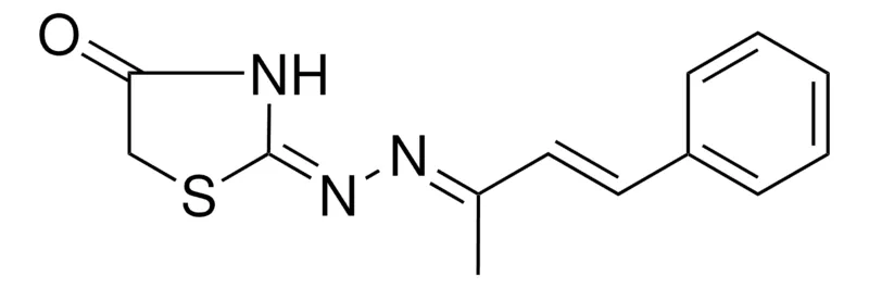 Sigma-Aldrich 1,3-THIAZOLIDINE-2,4-DIONE 2-((1-METHYL-3-PHENYL-2-PROPENYLIDENE)HYDRAZONE)，AldrichCPR