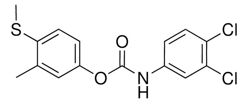 Sigma-Aldrich 3-METHYL-4-(METHYLTHIO)PHENYL N-(3,4-DICHLOROPHENYL)CARBAMATE,AldrichCPR