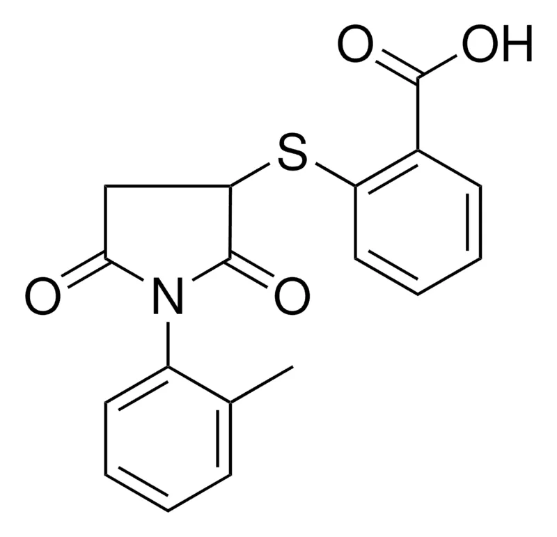 Sigma-Aldrich 2-(2,5-DIOXO-1-O-TOLYL-PYRROLIDIN-3-YLSULFANYL)-BENZOIC ACID,AldrichCPR