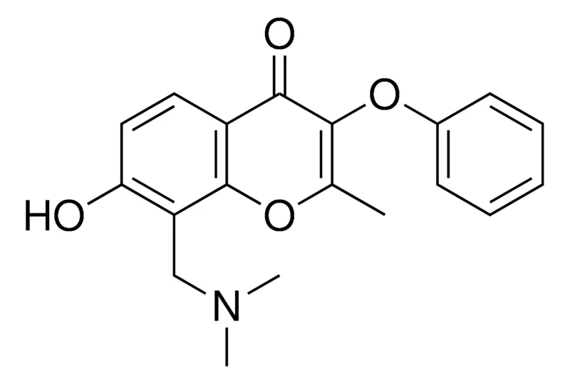 Sigma-Aldrich 8-DIMETHYLAMINOMETHYL-7-HYDROXY-2-METHYL-3-PHENOXY-CHROMEN-4-ONE,AldrichCPR