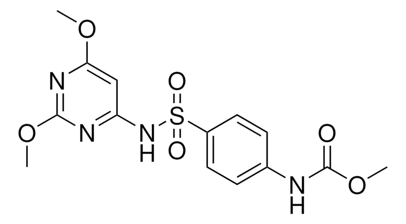 Sigma-Aldrich (4-(2,6-DIMETHOXY-PYRIMIDIN-4-YLSULFAMOYL)-PHENYL)-CARBAMIC ACID METHYL ESTER,AldrichCPR